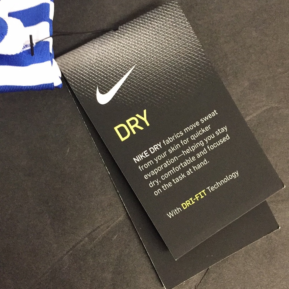 NWT Nike Golf Polo Dri-Fit Blue Men’s Standard Fit - Picture 8 of 11